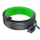 Maximm Extension Cord 1 Outlet 16 Gauge, Colored Wire,  ETL Listed