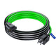 Maximm Extension Cord 1 Outlet 16 Gauge, Colored Wire,  ETL Listed