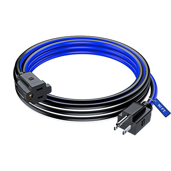 1-Outlet Extension Cord, 16 Gauge - Multicolor