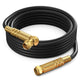 RG6 Quad Shield Coaxial Cable 90 Degree Angled Cable Cord for TV Cable Wire, Coax Cable