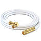 Maximm RG6 COAXIAL Cable with Angled Connector - Quad Shielded Non-Oxygen Copper Cable Wire