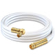 Maximm RG6 COAXIAL Cable with Angled Connector - Quad Shielded Non-Oxygen Copper Cable Wire