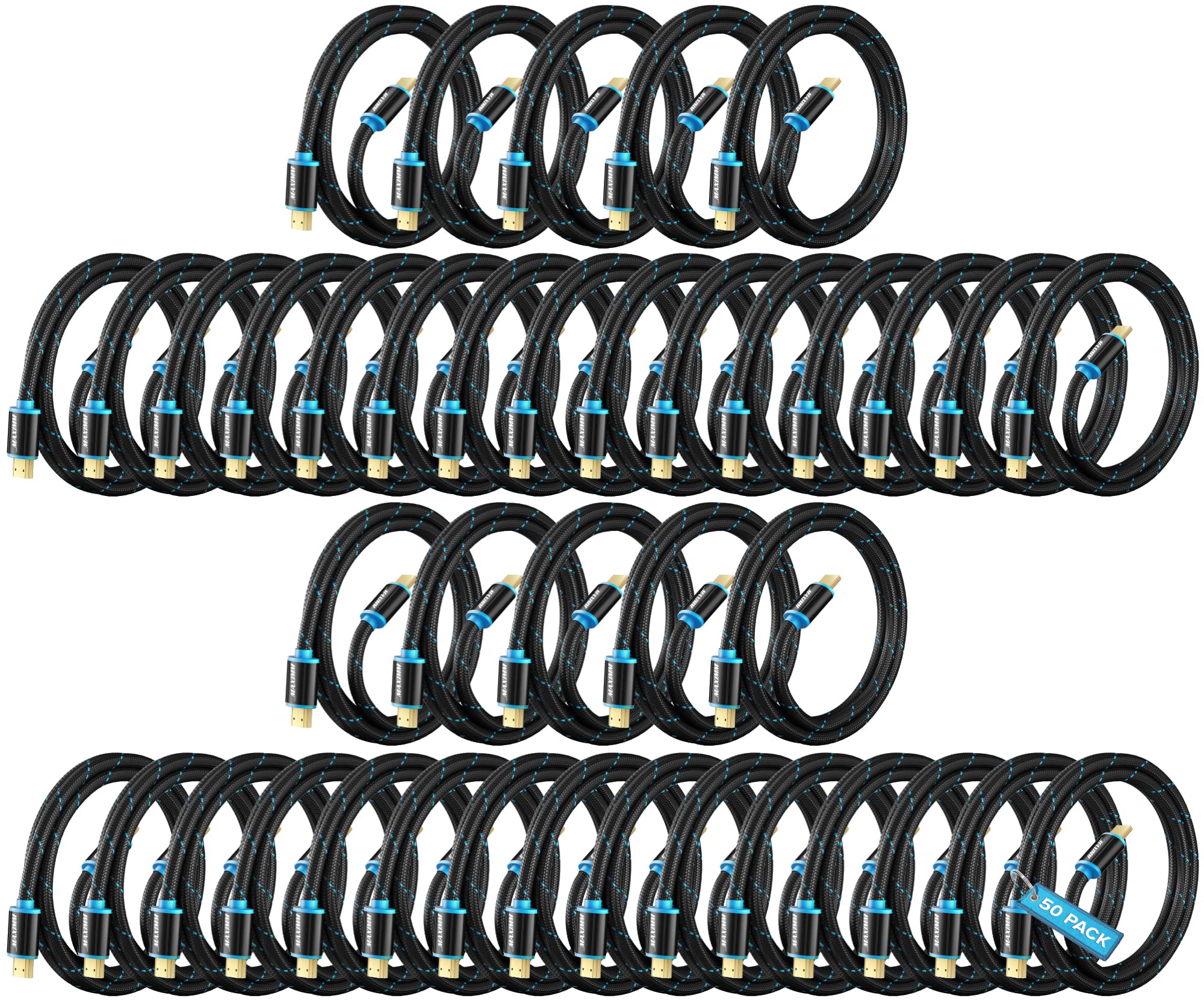 4K HDMI Cable 50-Pack – Maximm Cable