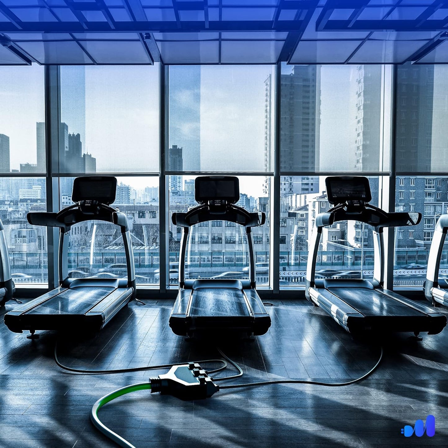 Extension Cord with 3 Outlets, 14 Gauge Indoor/Outdoor (3 Tone)