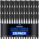Coaxial Cable Outdoor 25 Pack