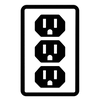 3 OUTLETS