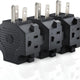 Maximm 3-Outlet Adapter Plug, Splitter Plug Outlet Expands Single Outlet Into 3 Outlets, Portable Wall Outlet Adapter UL Certified