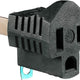 Maximm 2 Prong to 3 Prong Outlet Adapter, Polarized Grounding Converter ETL Two Prong to Three prongs Outlets ETL Listed
