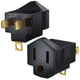Maximm 2 Prong to 3 Prong Adapter, Ground Lifter Plug and Outlet Converter Turns Any 2 Prong Outlet Into a 3 Prong Outlet, ETL Listed