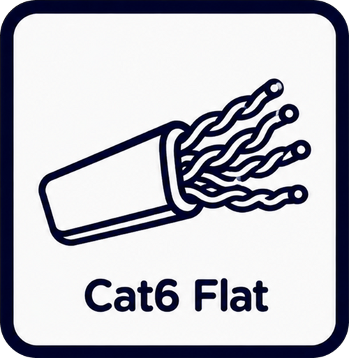 Cat6 Flat
