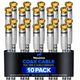Coaxial Cable Braided 10 Pack